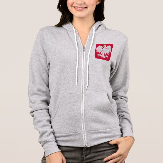 poland emblem hoodie (Front)