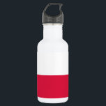 Poland Flag 532 Ml Water Bottle<br><div class="desc">Patriotic flag of Poland.</div>