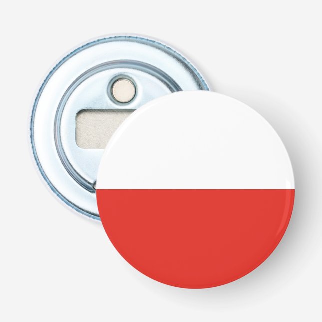 Poland flag bottle opener (Front)