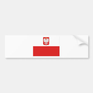 poland flag bumper sticker