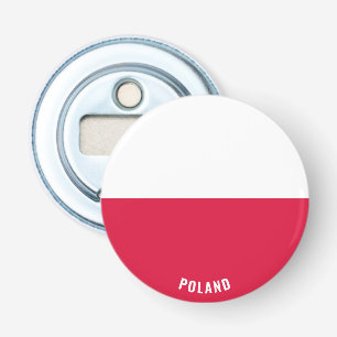Poland Flag Delightful Patriotic Bottle Opener
