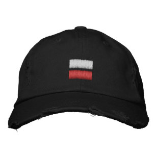 Poland Flag Embroidered Baseball Cap