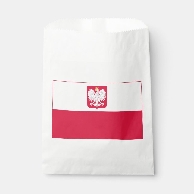 Poland Flag Favour Bags (Front)