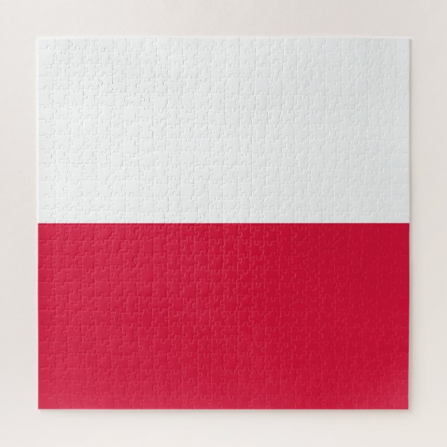 Poland Flag Jigsaw Puzzle (Vertical)