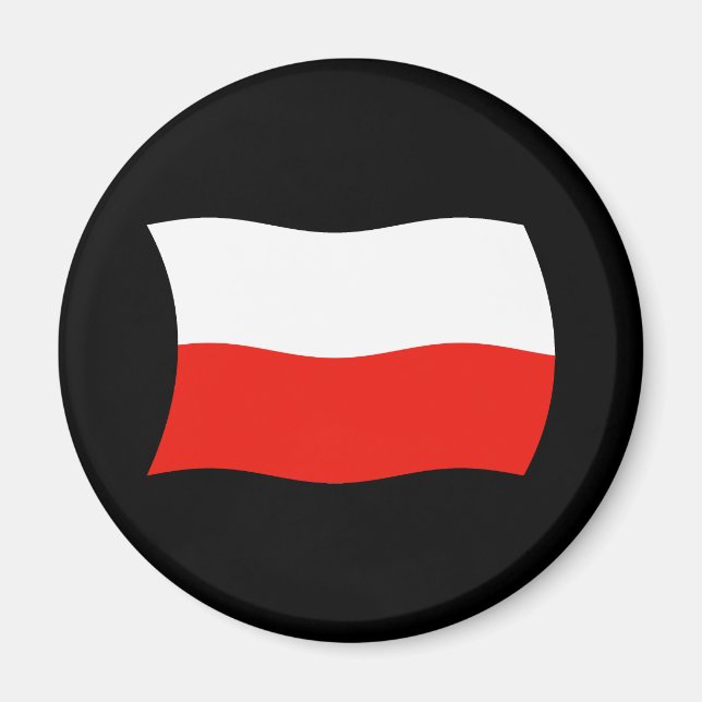 Poland Flag Magnet (Front)