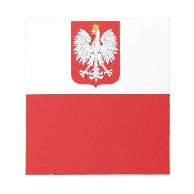 poland flag notepad (Front)