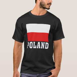 Poland Flag Patriotic National Roots Souvenir T-Shirt