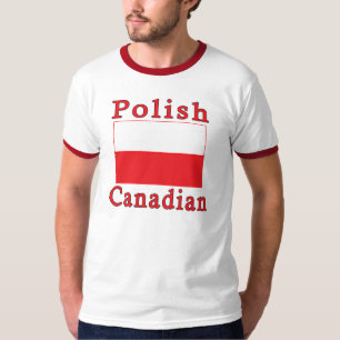 Poland Flag Polish Canadian T-Shirt