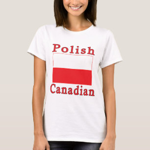 Poland Flag Polish Canadian T-Shirt