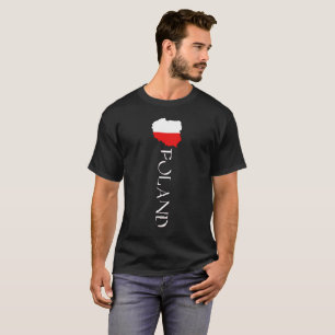 Poland Flag Polish Map T-Shirt