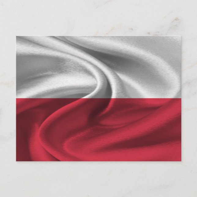 Poland Flag Postcard (Front)