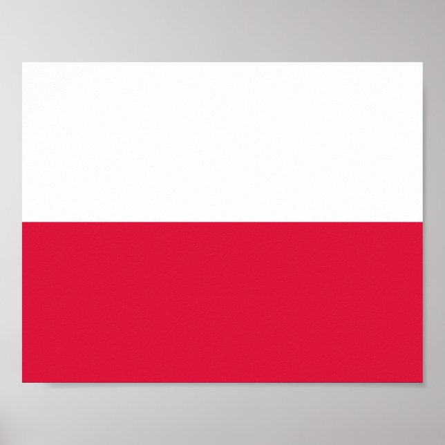 Poland Flag Poster (Front)