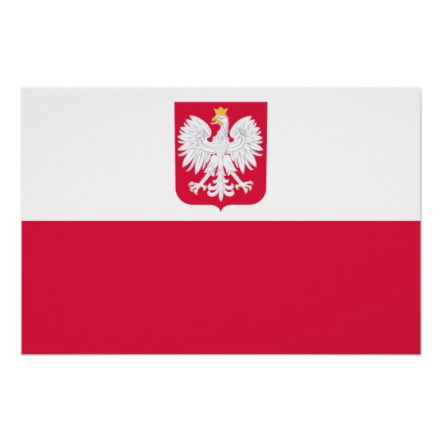 Poland Flag Poster (Front)