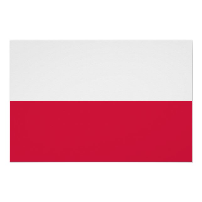 Poland Flag Poster (Front)