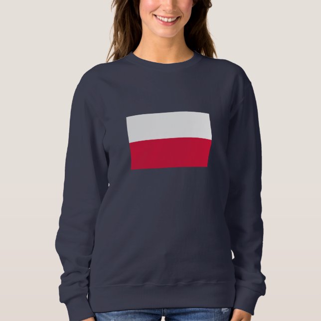 Poland Flag Sweatshirt (Front)