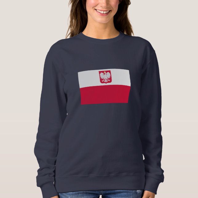Poland Flag Sweatshirt (Front)