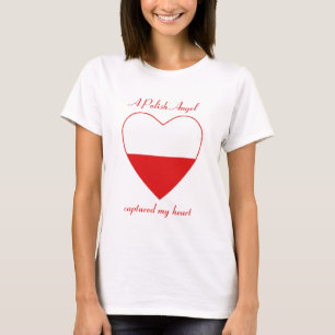 Poland Flag Sweetheart T-Shirt