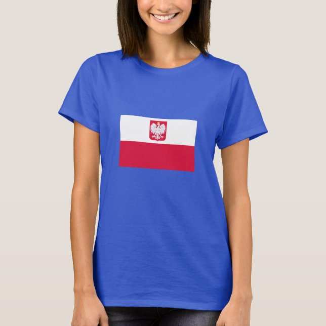Poland Flag T-Shirt (Front)