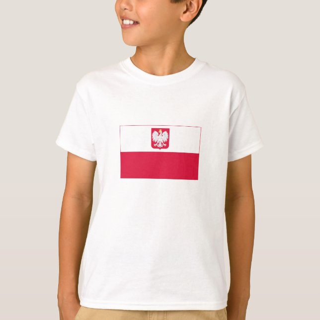 Poland Flag T-Shirt (Front)