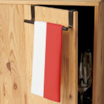 Poland flag tea towel<br><div class="desc">An ideal gift for all those who are patriotic of their country!</div>