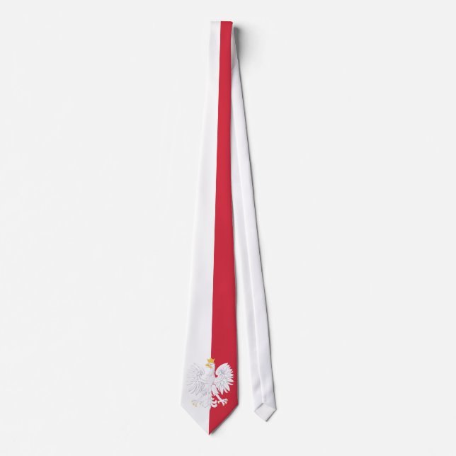 Poland Flag Tie (Front)