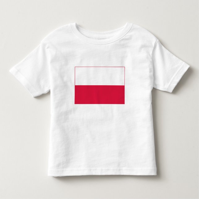 Poland Flag Toddler T-Shirt (Front)