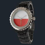Poland flag watch<br><div class="desc">An ideal gift for all those who are patriotic of their country!</div>