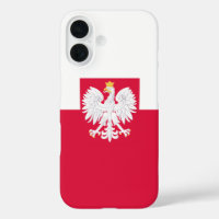Poland flag (with coat of arms)