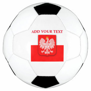 Poland Flag World Cup 2026 Football Soccer Polska  Ball