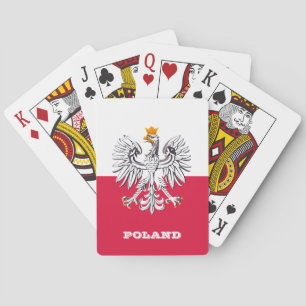 Poland Games, Polish Flag Playing Cards