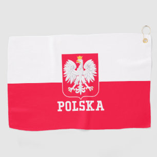 Poland Golf Towel
