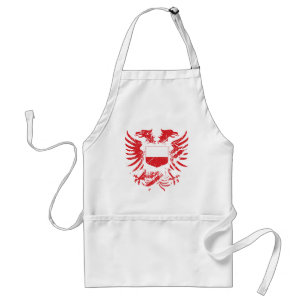 Poland Grunged Standard Apron