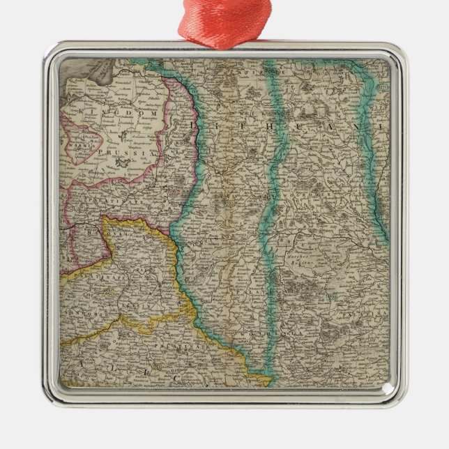 Poland, Lithuania Metal Tree Decoration (Front)