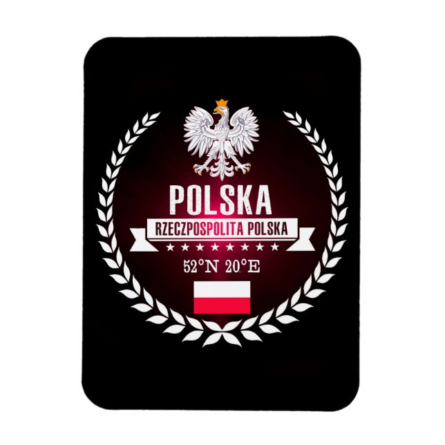 Poland Magnet (Vertical)