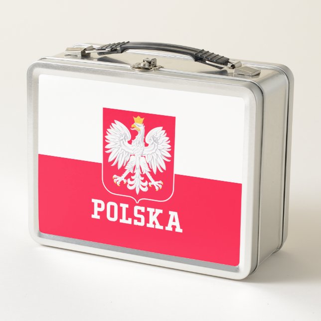 Poland Metal Lunch Box (Front)