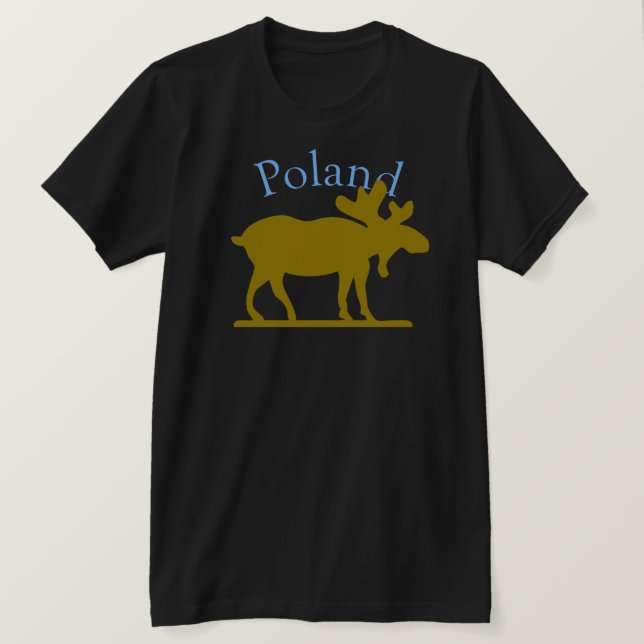 Poland Moose Shirt (Design Front)