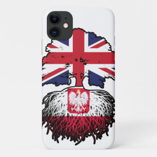 Poland Polish British UK United Kingdom Britain Case-Mate iPhone Case
