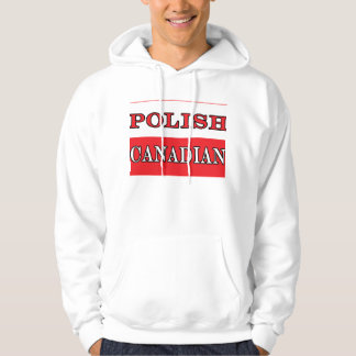 Poland Polish Canadian Flag Hoodie