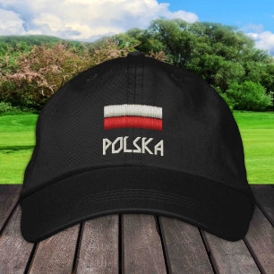 Poland & Polish Flag fashion / Polska Patriots Embroidered Hat