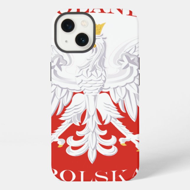 Poland Polish Flag iPhone Case (Back)