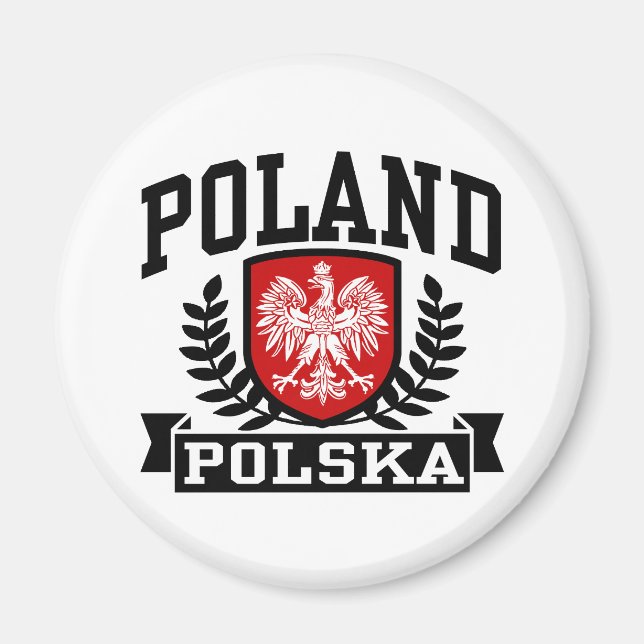 Poland Polska Magnet (Front)