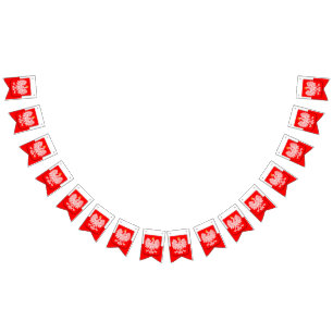 Poland Polska Polski Emblem Patriotic  Bunting