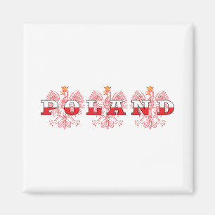 Poland Red Eagles Magnet