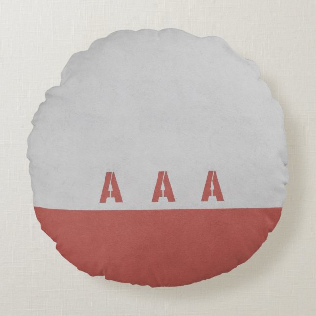 Poland Round Cushion (Front)