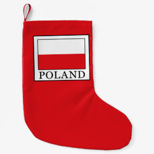 Poland Small Christmas Stocking