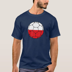 Poland Soccer Team Supporter Poland Flag Man T-Shirt