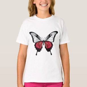 Poland Swallowtail Butterfly Flag T-Shirt