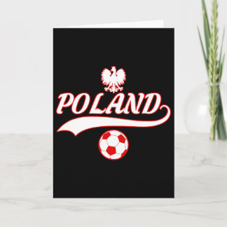 Poland Team World Fan Soccer 2018 Jersey Cup Fan  Card