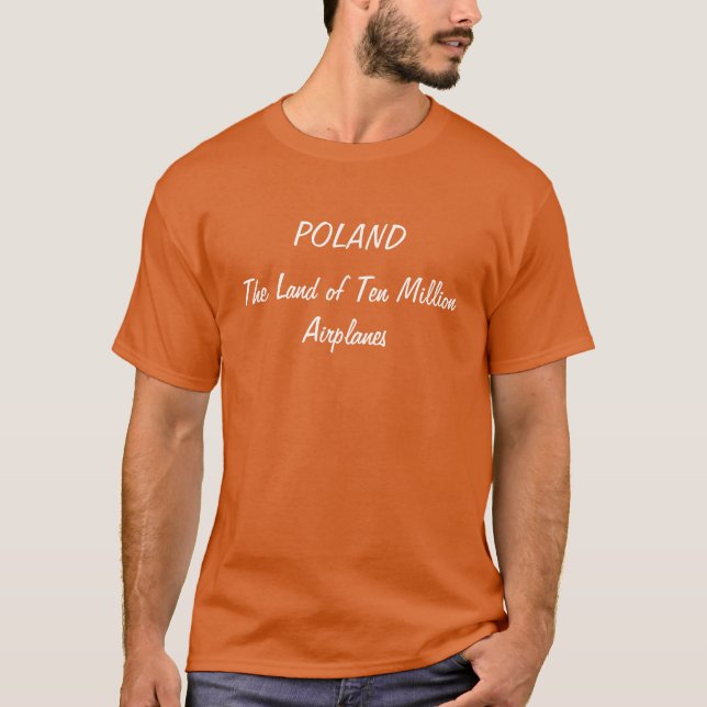 poland tourism tshirt (Front)