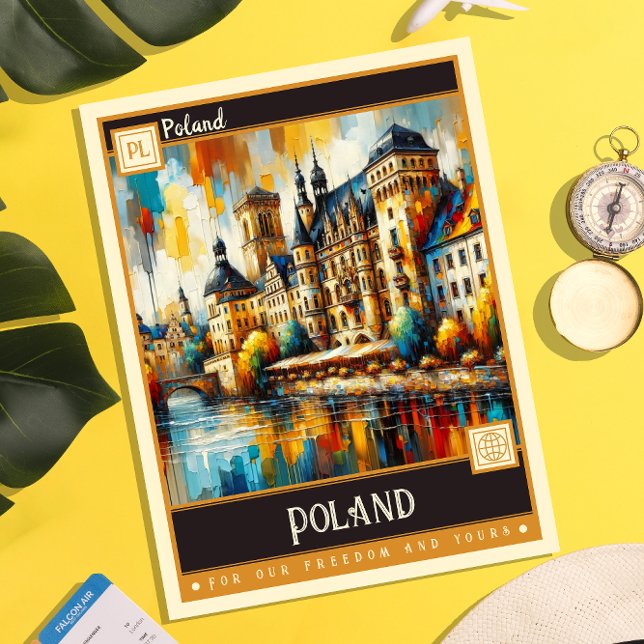 Poland | Vintage Painting Postcard (Creator Uploaded)